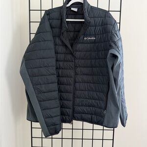 Columbia Men's Dark Gray Puffer Jacket